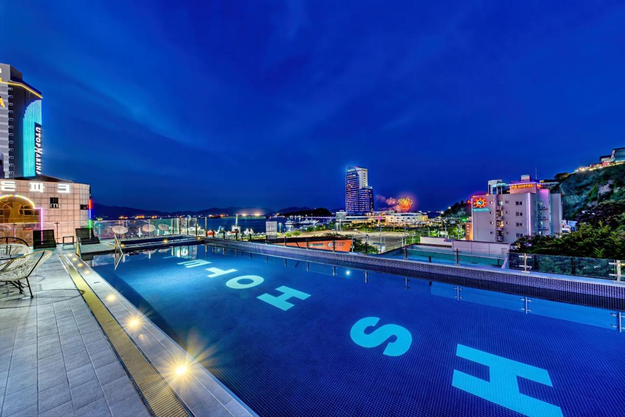 Hs Tourist Hotel Yeosu Exterior foto
