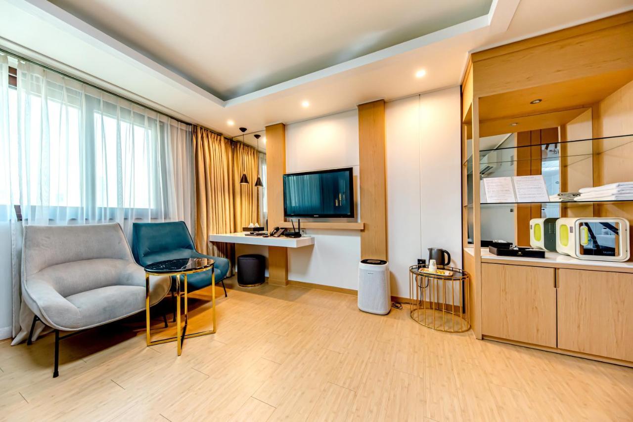 Hs Tourist Hotel Yeosu Exterior foto